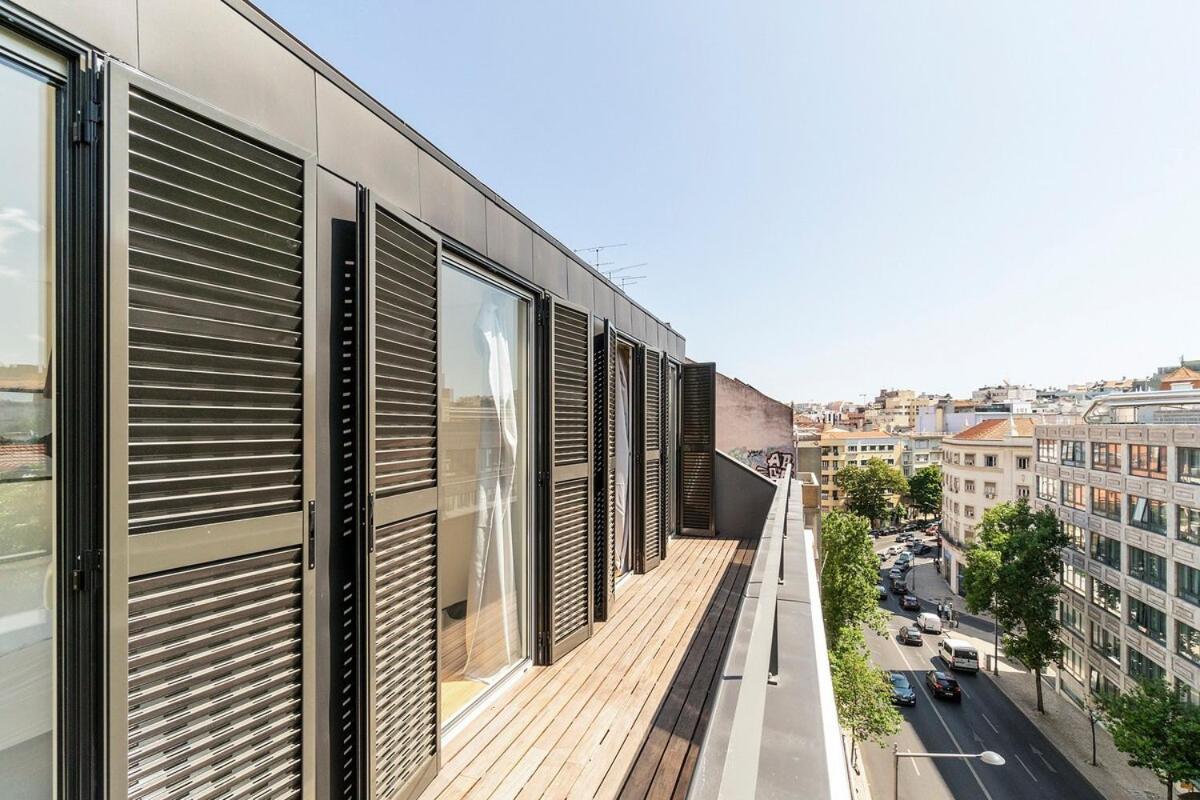 Modern 1 Bedroom Lisbon Apartment With Balcony Экстерьер фото